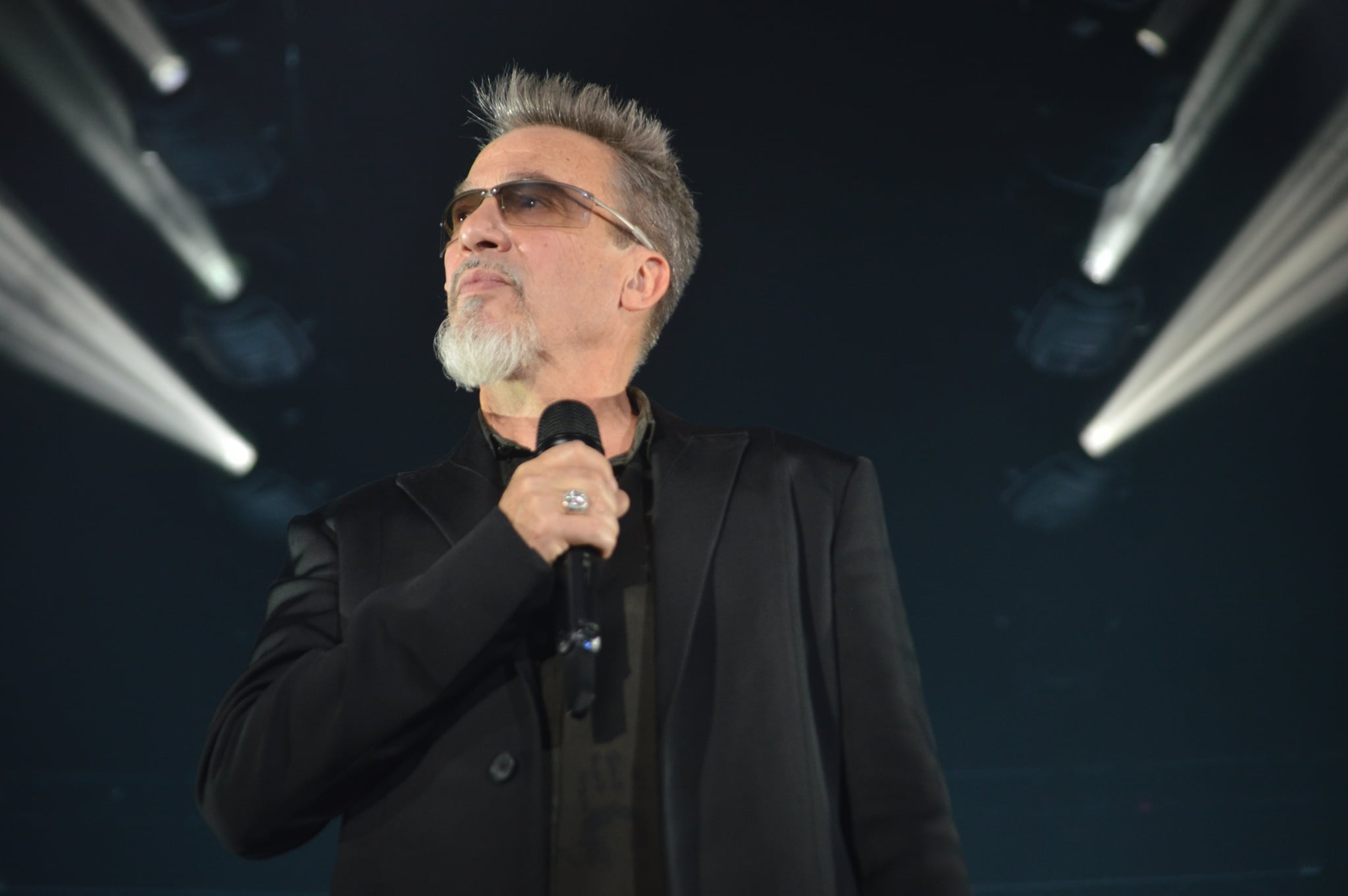 Florent Pagny parrain du salon Prestige Auto Beaune en 2024